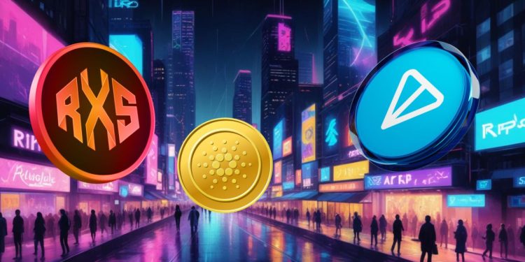 Cardano (ADA)、Toncoin (TON) 或 Rexas Finance (RXS):哪一个更有可能成为前 5 名加密货币?