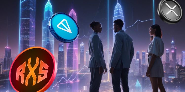 随着 Ripple (XRP) 和 Toncoin (TON) 落后,加密货币交易者转向 Rexas Finance (RXS)
