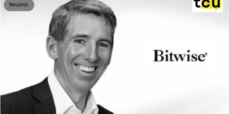 Bitwise CIO 预测特朗普的主要受害者之后加密货币的黄金时代