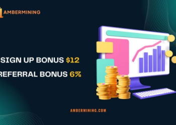 AMBER MINING推出免费云挖矿服务,帮助初学者每天赚取比特币