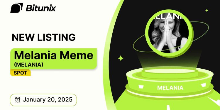 第一夫人推出后 Melania Meme 币在 Bitunix 上市