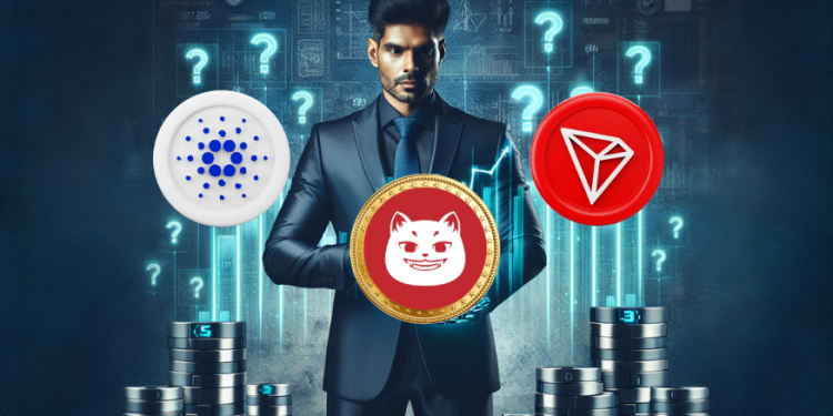 鲸鱼活动可能很快就会稳定 TRX 和 ADA,而 Catzilla 币则假装成为下一个登月计划!