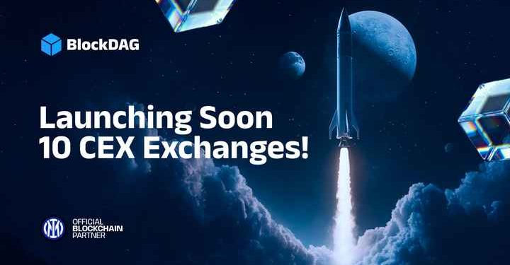 BlockDAG 将在 10 家交易所首次亮相，竞争对手 BCH