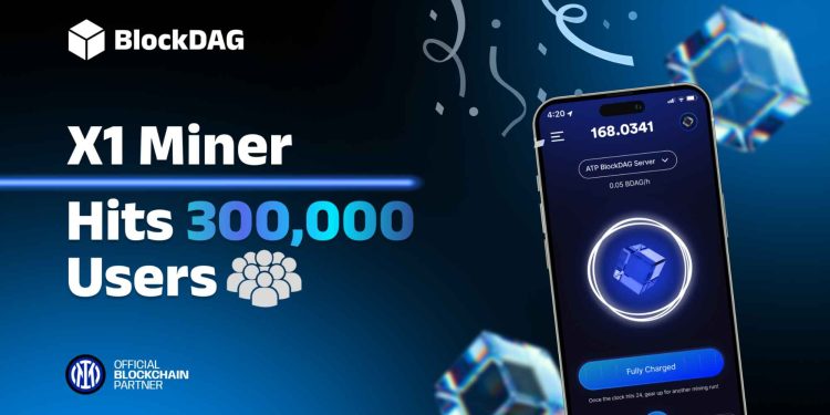 BDAG X1应用程序达到30万+用户； SHIB 和 DOGE 见解