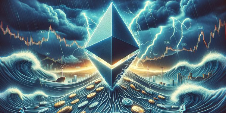 在市场动荡中,ETH加速了损失