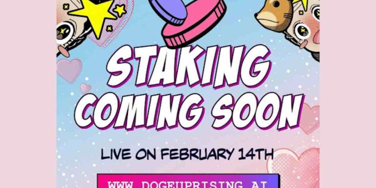 全新的Meme Coin Doge起义将于本周推出其Staking Platform