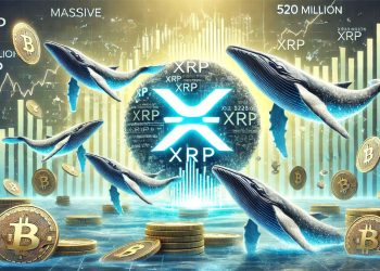 大量XRP积累 – 鲸鱼在市场下降期间购买了5.2亿XRP