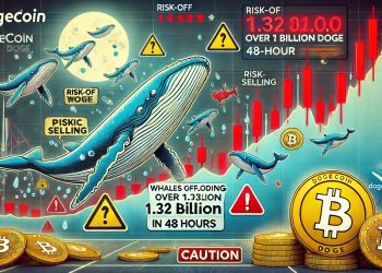 Dogecoin鲸鱼在48小时内卸载超过13.2亿个门槛 – 冒险还是恐慌出售？