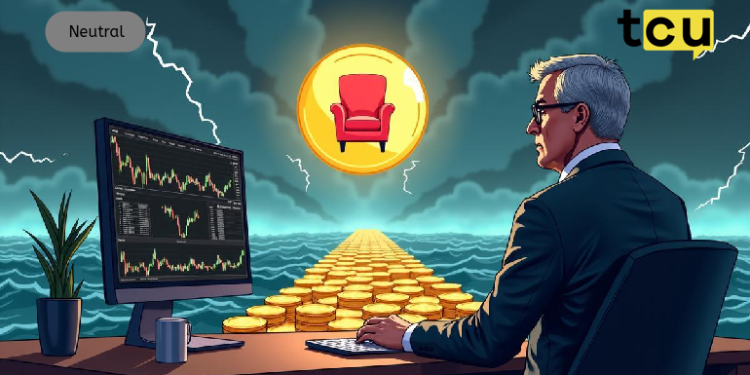 在市场波动中,加密交易者转向诸如Fartcoin之类的模因硬币以寻求舒适