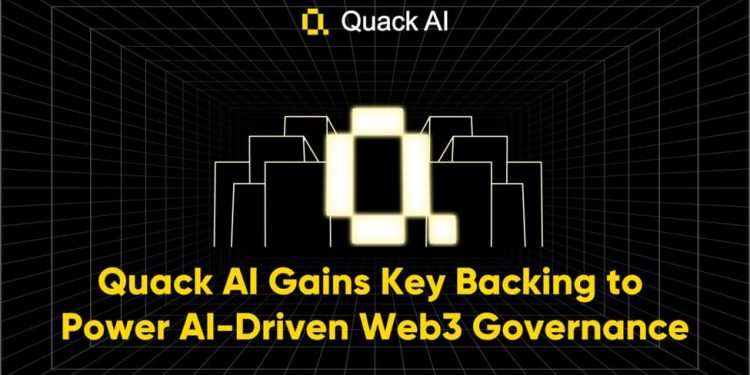 Quack AI确保了战略合作伙伴关系以革新Web3治理