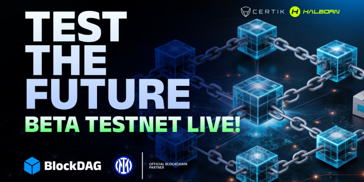 BlockDag以$ 60K的奖励推出Beta Testnet! SOL看跌趋势加深和Doge Eyes反弹