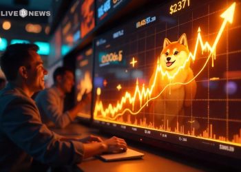 Dogecoin Eyes $ 0.37突破,随着牛头旗成形