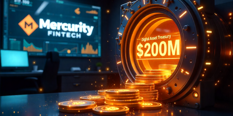 Mercurity Fintech获得了2亿美元来建造Solana Digital Asset国库