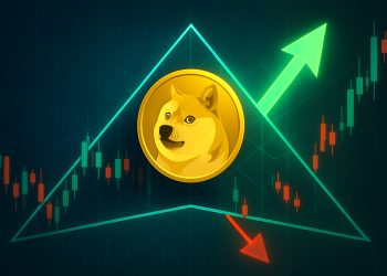 Dogecoin卷曲:分析师说,三角断裂可能会激发40%的移动