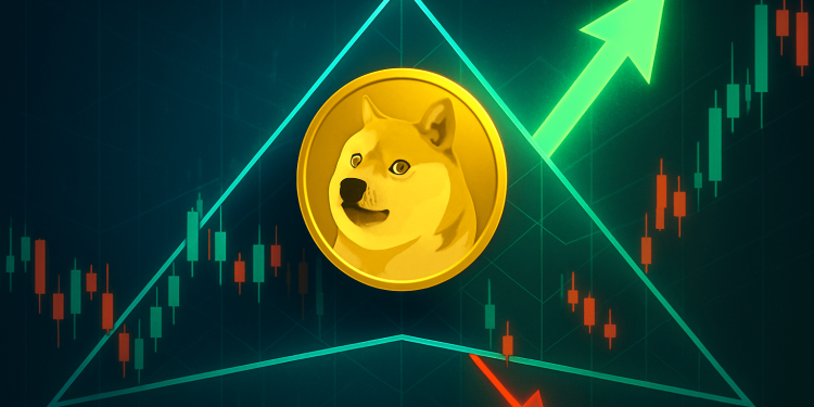 Dogecoin卷曲：分析师说，三角断裂可能会激发40％的移动