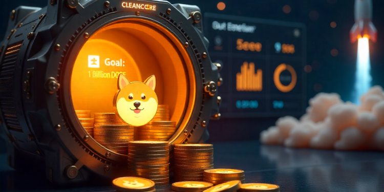 CleanCore通过其他Dogecoin扩展了财政部,将景点设置在1B目标上