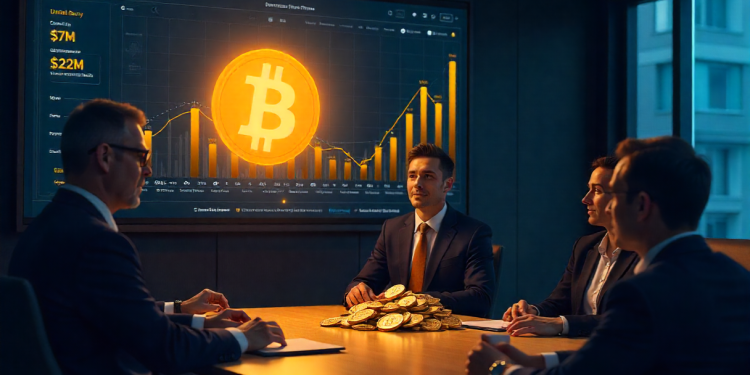 策略增加了2200万美元的比特币,增强了$ 47B的财政部