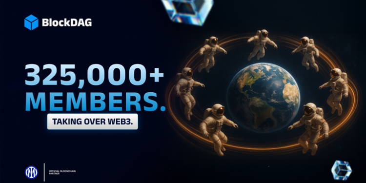 BlockDag的325,000多名成员和4.03亿美元的预售将其领先于XRP的势头和TRX国库新闻