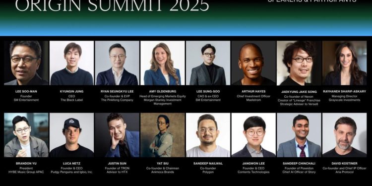 在KBW期间首次亮相之前,Origin Summit揭开了第二波全球图标