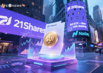 今日加密货币新闻:21Shares 更新了 Sui ETF 的质押和纳斯达克上市详细信息