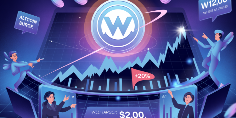Altcoin 新闻:Worldcoin 分析师认为 WLD 价格目标为 2.00 美元,潜力为 120%