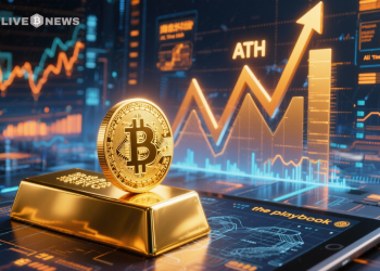 今日比特币新闻直播:比特币反映了黄金的看涨浪潮:新的 BTC ATH 即将到来?