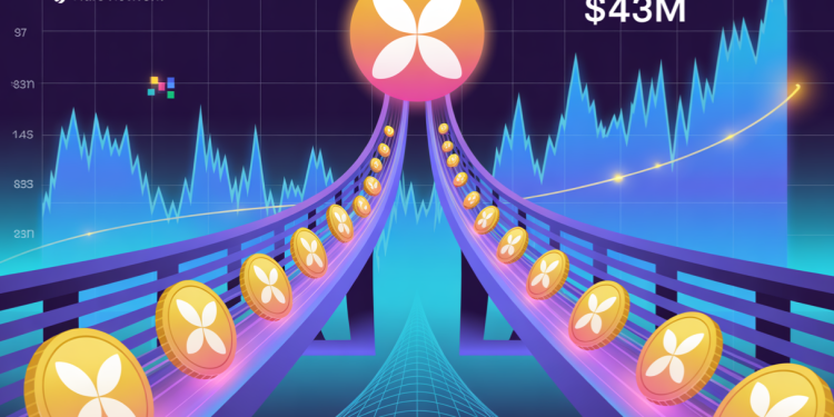 加密货币新闻：桥接 XRP 的 Flare 价格突破 4300 万美元，有望突破 ATH