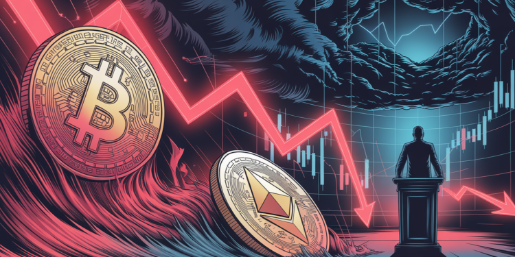 比特币崩盘：中美关税战引发市场混乱，比特币跌破 10.2 万美元