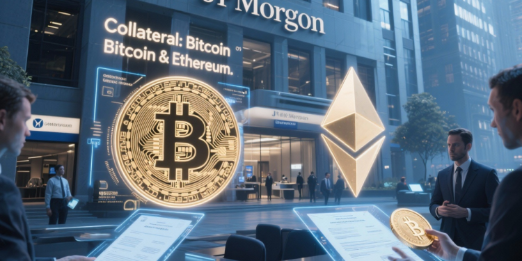 比特币新闻:摩根大通接受比特币和以太币作为贷款抵押品