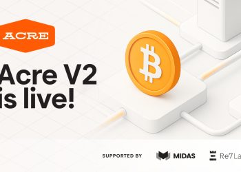 Acre 推出 V2 平台,使比特币持有者能够通过自我托管赚取 14% APY(预计)