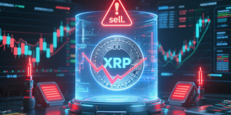 确定过去逆转的 XRP 指标闪烁卖出:价格即将下跌?