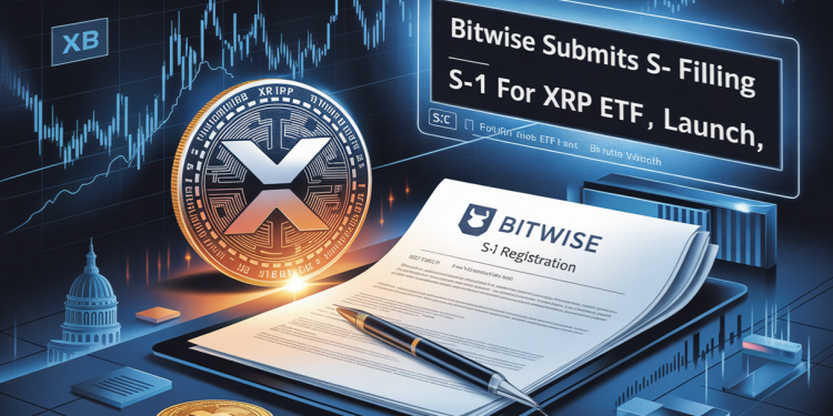 今日加密货币新闻：Bitwise 提交 XRP ETF 推出的最终 S-1 文件