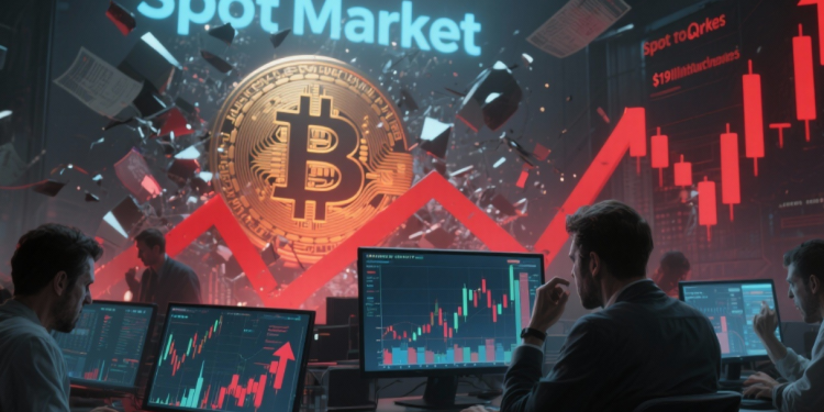 比特币崩盘:19B 美元崩盘后,比特币交易者纷纷逃往现货市场寻求安全