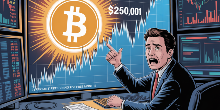 BTC新闻：分析师称，如果比特币在三个月内达到25万美元，那将是可怕的