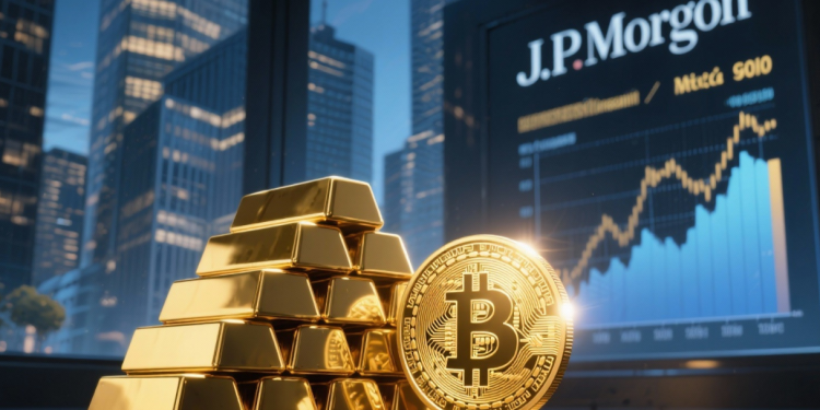 BTC 新闻：摩根大通仍然认为比特币仅次于黄金