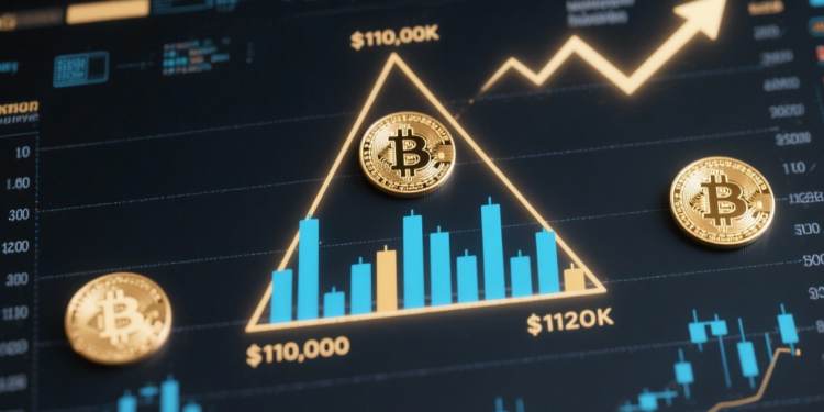 比特币价格:形成上升三角形后,比特币有望突破 11.2 万美元