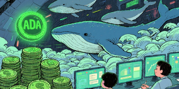 卡尔达诺新闻：鲸鱼在 3 天内获得 3.48 亿枚 ADA，卡尔达诺创下新高