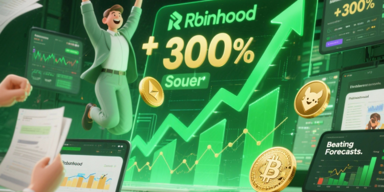 加密货币新闻:Robinhood 预计第三季度加密货币收入激增 300%,超出盈利预测