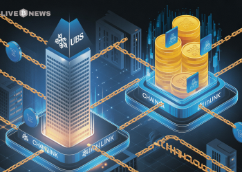 加密货币新闻：瑞银 (UBS) 凭借 Chainlink 驱动的代币化基金创造历史