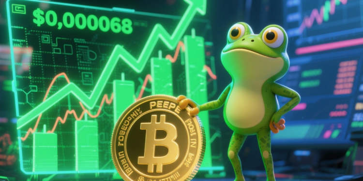 Pepe 价格预测：PEPE 的看涨图表是否会很快将 Memecoin 推至 0.0000068 美元？