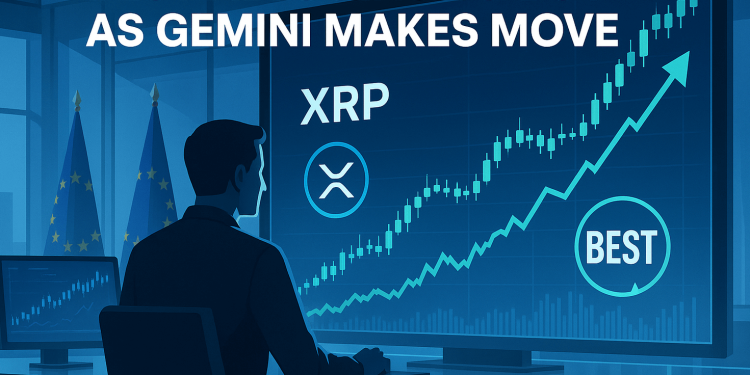 Gemini 在欧盟推出 XRP Perps,像 $BEST 这样的顶级山寨币是明智的选择