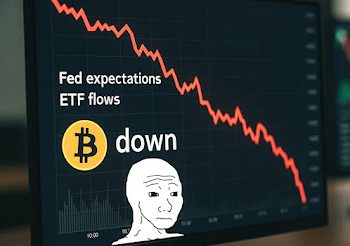 加密货币市场为何下跌:美联储预期和 ETF 流量影响情绪(2025 年 10 月 29 日)