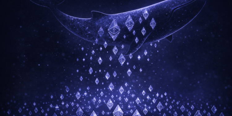 随着供应份额降至 75% 以下,以太坊鲸鱼抛售仍在继续